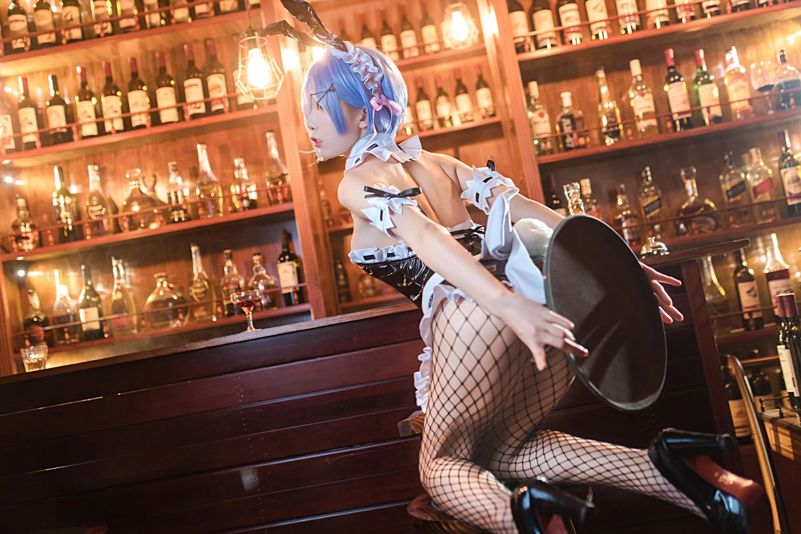水淼 – NO.21 蕾姆 兔女郎 [16P]插图7